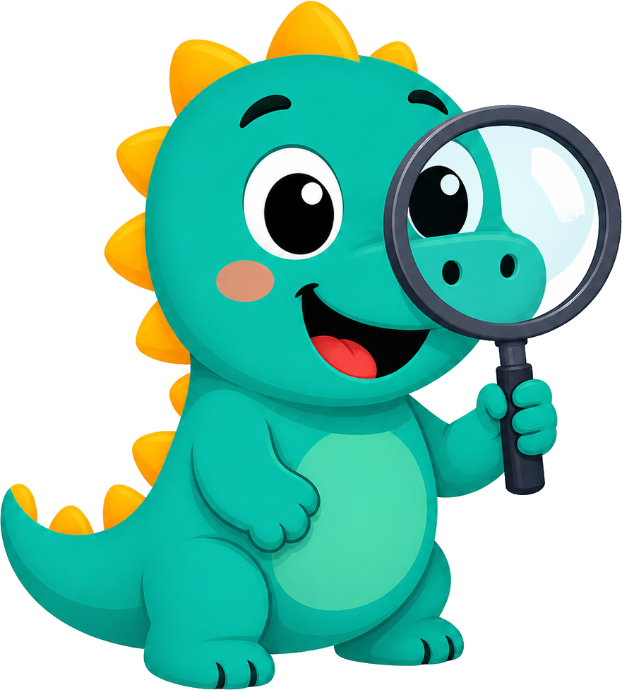 Articulation Lab's dinosaur mascot
